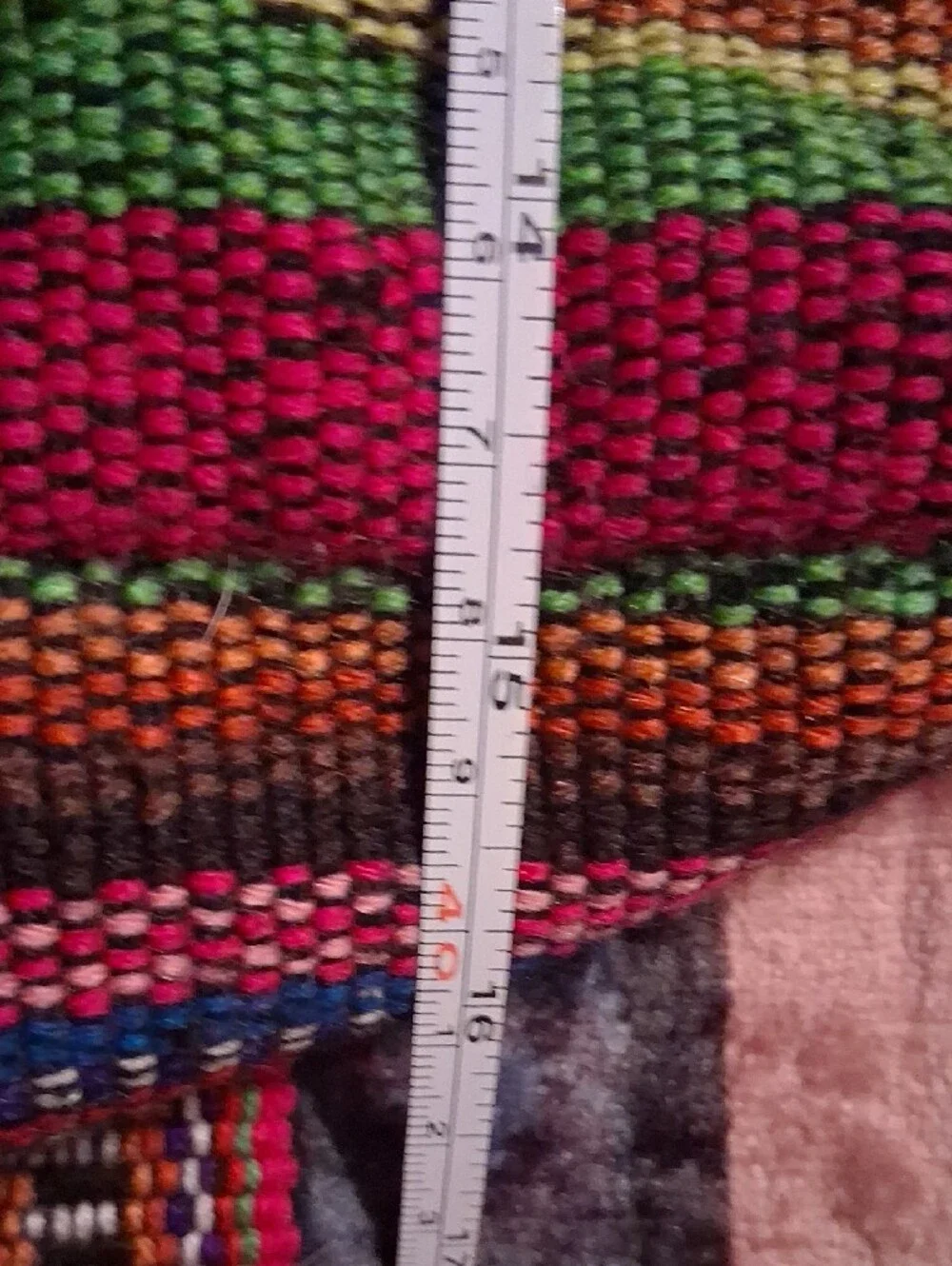 Handwoven Multicolor Striped Backpack - Boho Casual